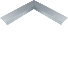 Hager AKBI1500401 Couvercle aveugle coin intérieur 90° pour goulotte AK 150x40mm