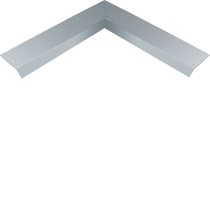 Hager AKBI1500401 Couvercle aveugle coin intérieur 90° pour goulotte AK 150x40mm
