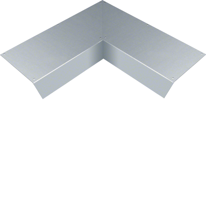 Hager AKBI3000701 Couvercle aveugle coin intérieur 90° pour goulotte AK 300x70