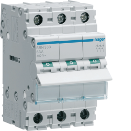 Hager SBN363 3P 63A Interruptor Seccionador