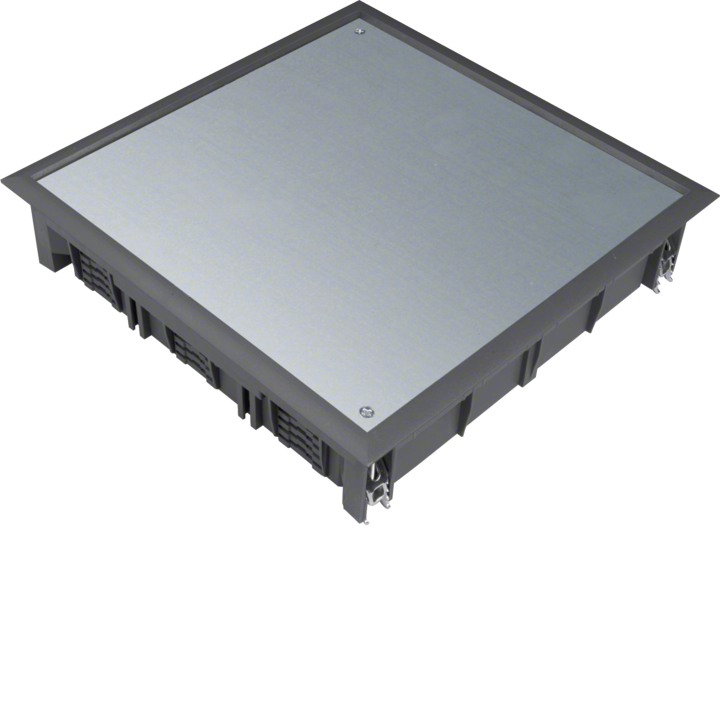 Hager VDQ12059005 Couvercle d'inspection Q12 pour sol 5 mm