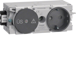 Hager GS12009011 Prise intelligente avec protection contre les surtensions
