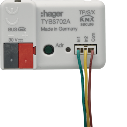Hager TYBS702A Flush Mounted Input Device 2-fold