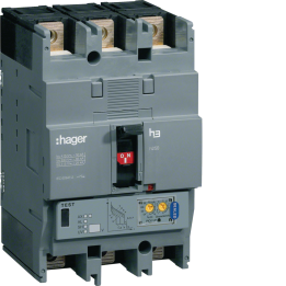 Hager HEC125H MCCB 3P 125A 70kA LSI