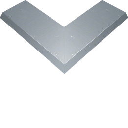 Hager AKBA1500401V Couvercle Store Coin Externe 150x40mm Blanc