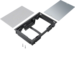 Hager BDE04059005 Cache moteur aveugle pour tableau de distribution de sol 5 mm