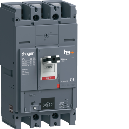 Hager HNW630NR MCCB h3+ P630 Energy 3x630A 50kA