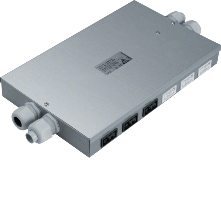 Hager SPWG669010 Prise de consolidation Point Power WI 2x6