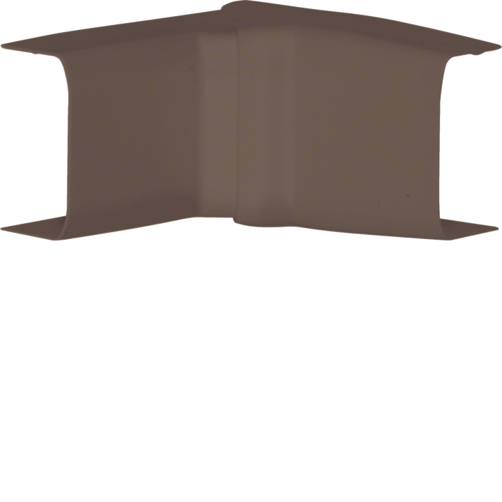 Hager ATA122048014 Coin intérieur pour conduit ATEHA 12x20, marron