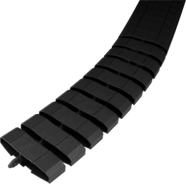 Hager FK19005 Chaîne Câble Plat Polyamide 1m Noir