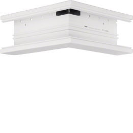Hager L87729010 Angle extérieur PVC RAL 7030 Blanc pur