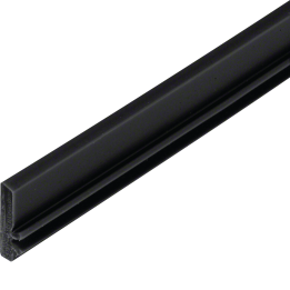 Hager BKZBSK9005 Revêtement bout à bout 4 mm PVC noir profond
