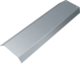 Hager AKBAZ1500402 Couvercle aveugle Branchement 45° pour goulotte AK 150x40mm