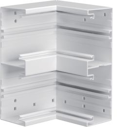 Hager BRA652104D9016 Coin intérieur 68x210mm Couvercle 2x80mm Blanc signalisation