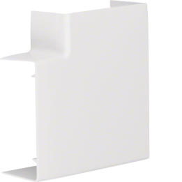 Hager LFF4009059016 Angle plat pour goulotte LF/LFF 40x90mm blanc signalisation