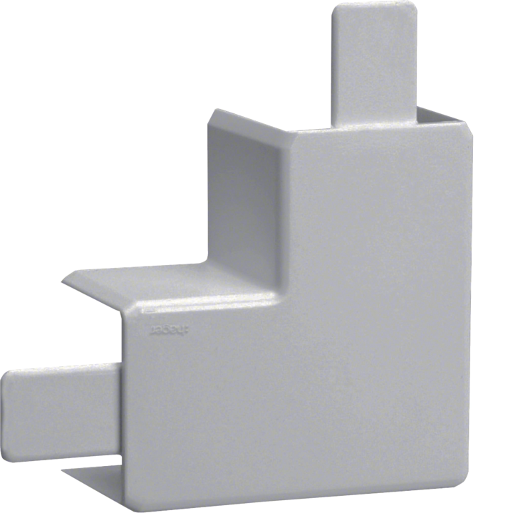 Hager LFF2003557030 Angle Plat LF 20x33mm Gris Pierre