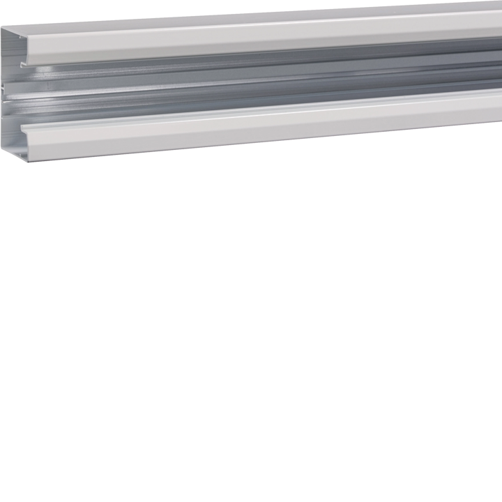 Hager GBA500851ALU Base de Goulotte de Câble en Aluminium 50x85mm