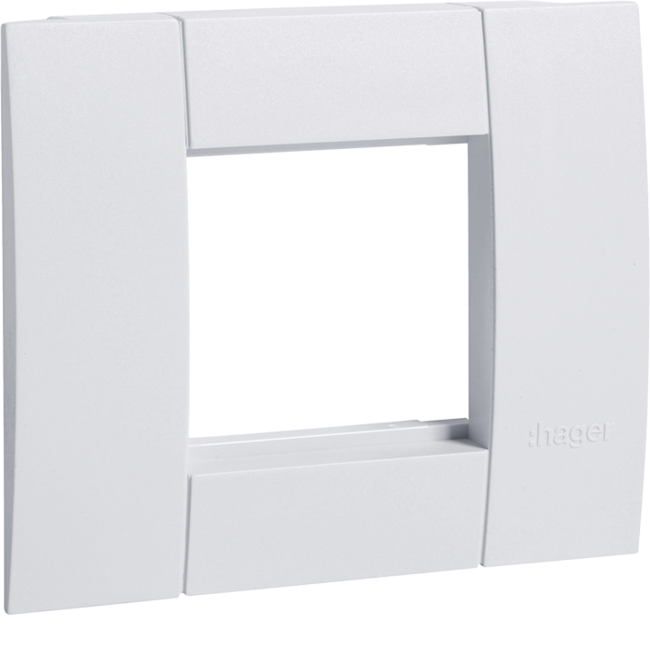 Hager GT4519016 Boîte de Prise 1 Gang 45x45 Blanc Signalisation