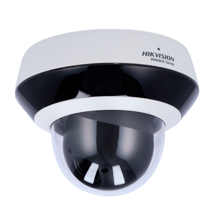 HIWATCH HWP-N2404IH-DE3 4MP PTZ Speed Dome IP-Kamera mit 2,8–12 mm Objektiv, PoE, IP66, IR bis zu 20 m, Dual-Beleuchtung