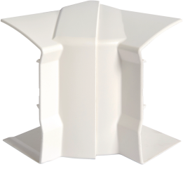 Hager GBD5010049016 Coin intérieur pour goulotte 50x100 mm, blanc signalisation (RAL 9010)