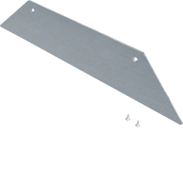 Hager AKE2000702 Embout pour goulotte de sol 200x70mm