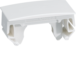 Hager GBDCLIP9016 Goulotte de câbles Clip & Hidecut 45, blanc trafic (RAL 9016)
