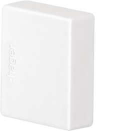 Hager LF2502569016 Embout pour conduit HFR LF/LFH 20x20mm Blanc signalisation RAL 9016