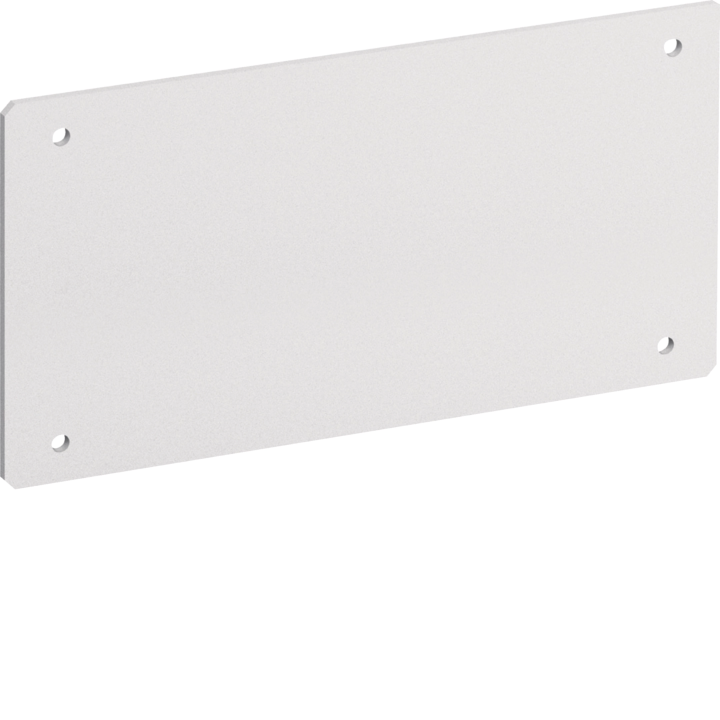Hager FZ435A Cover Plate, Universal Insert