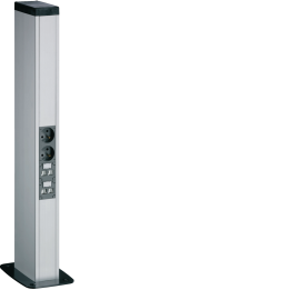 Hager DAP245700ELN PacPost Chemin de Câbles Double 650 mm Aluminium Anodisé