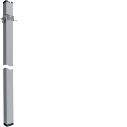 Hager DAK802800ELN DA200 Raccord de serrage 2800 mm, aluminium anodisé