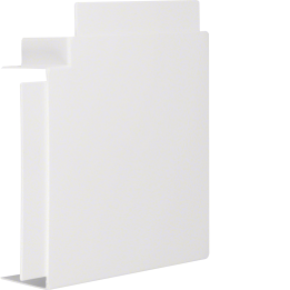 Hager LF6019059016 Angle Plat pour Goulotte de Câbles 60x190mm Blanc