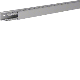 Hager BA740025 Goulotte à panneaux fendus 40 x 25 mm, gris