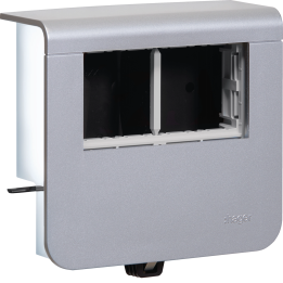 Hager SL20055903D1 Valise vide en aluminium