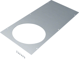 Hager BKAD400R12 Couvercle pour BKFD/BKWD400 Longueur 800 mm R12