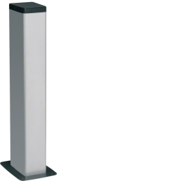 Hager DAP280650ELN PacPost 80 d Boîte de sol 650 mm Aluminium anodisé naturel