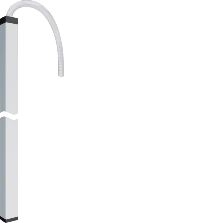 Hager DAK8028009016 DA200 Conduit flexible avec tuyau 2000 mm
