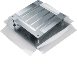 Hager UDB2120170 Boîte de sol avec plaque de sol taille 2, réglable 120-170 mm