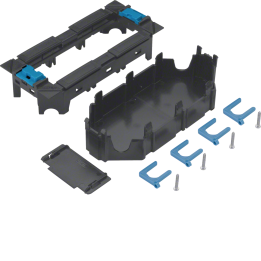 Hager GTVR300 Boîtier plat pour 3 appareils Rastec
