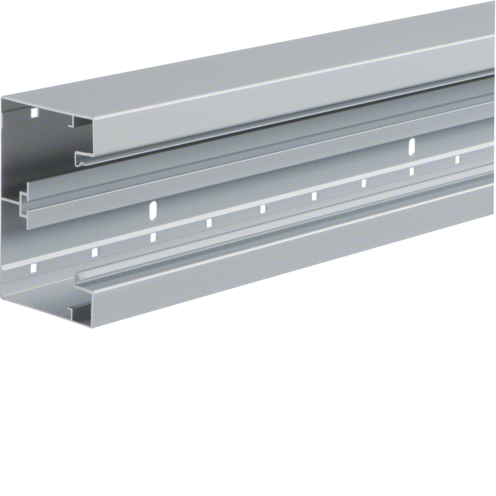 Hager BRA851301ELN Base de goulotte, aluminium anodisé naturel