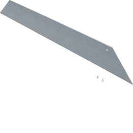 Hager AKE4000702 Embout pour goulotte de sol 400x70mm