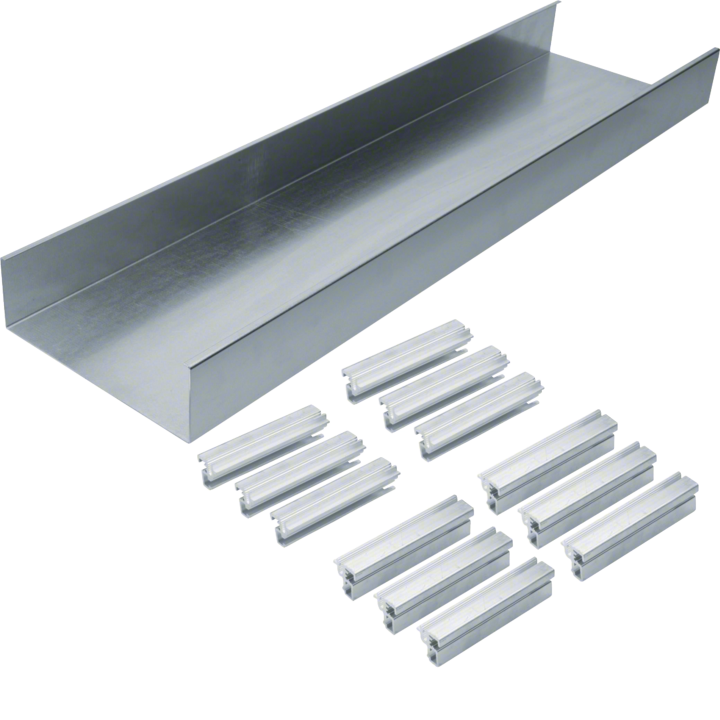 Hager AKU2000702 Base de goulotte au sol 200x70mm