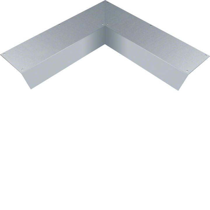 Hager AKBI2000701 Couvercle aveugle coin intérieur 90° pour goulotte AK 200x70mm