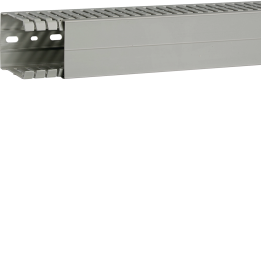 Hager BA7A80060 Goulotte à Panneau Fendu 80x60mm Gris