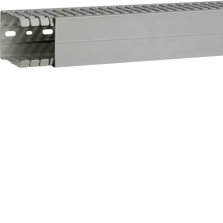 Hager BA7A80060 Goulotte à Panneau Fendu 80x60mm Gris