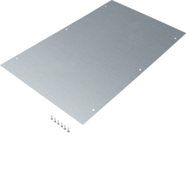 Hager BKAD500 Couvercle pour goulotte de câbles BKFD/BKWD500, 800 mm