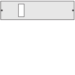 Hager UC013H quadro.sy. x160 MCCB Kit 150x600 mm