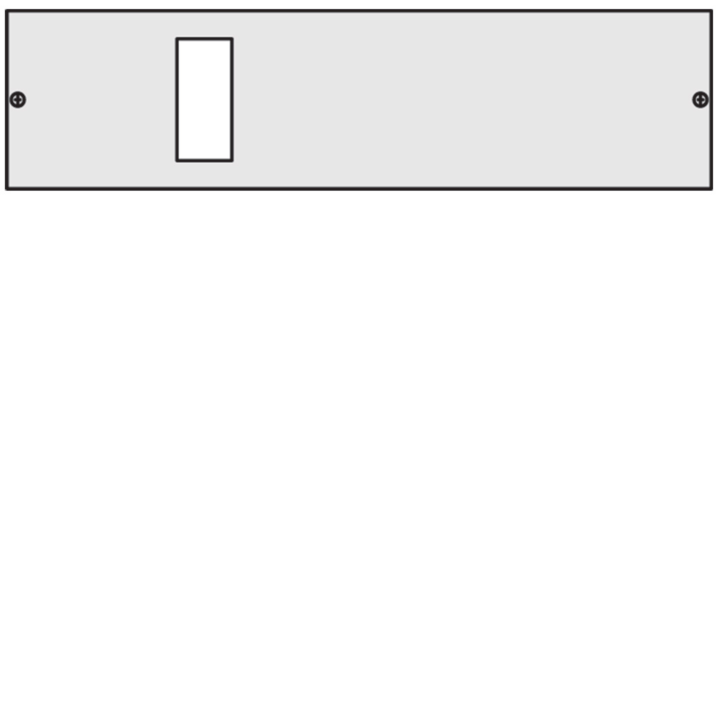 Hager UC013H quadro.sy. x160 MCCB Kit 150x600 mm