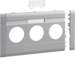 Hager GB12031K7035 Prise triple BR 120 LF lg Blanc