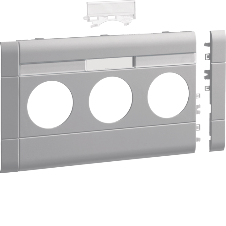 Hager GB12031K7035 Prise triple BR 120 LF lg Blanc