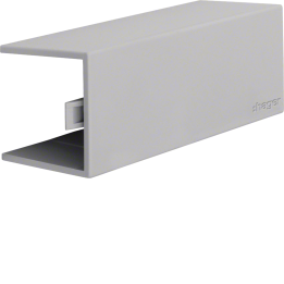 Hager LF2502587035 Pièce en T pour goulotte de câble 25x25 mm, gris clair